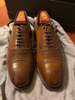Allen Edmonds Bourbon Shell Cordovan Strand US7.5D New